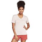 Skechers Womens Apparel Tranquil V-Neck Modal Chest Pocket T-Shirt