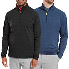 Footjoy Mens Wave Jacquard Chill-Out 4-Way Stretch Wicking Sweater