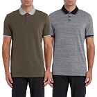 Wolsey Mens Heathered Pique Lightweight Quick Drying Golf Polo Shirt