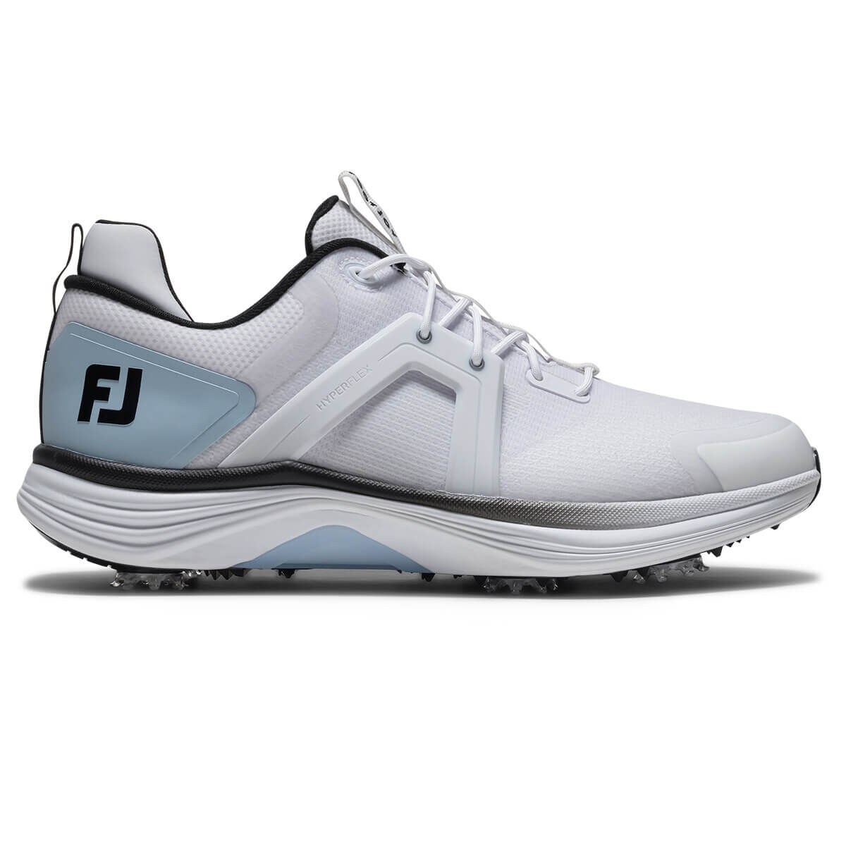 Footjoy Mens 2025 Hyperflex Lightweight Waterproof Spiked Golf