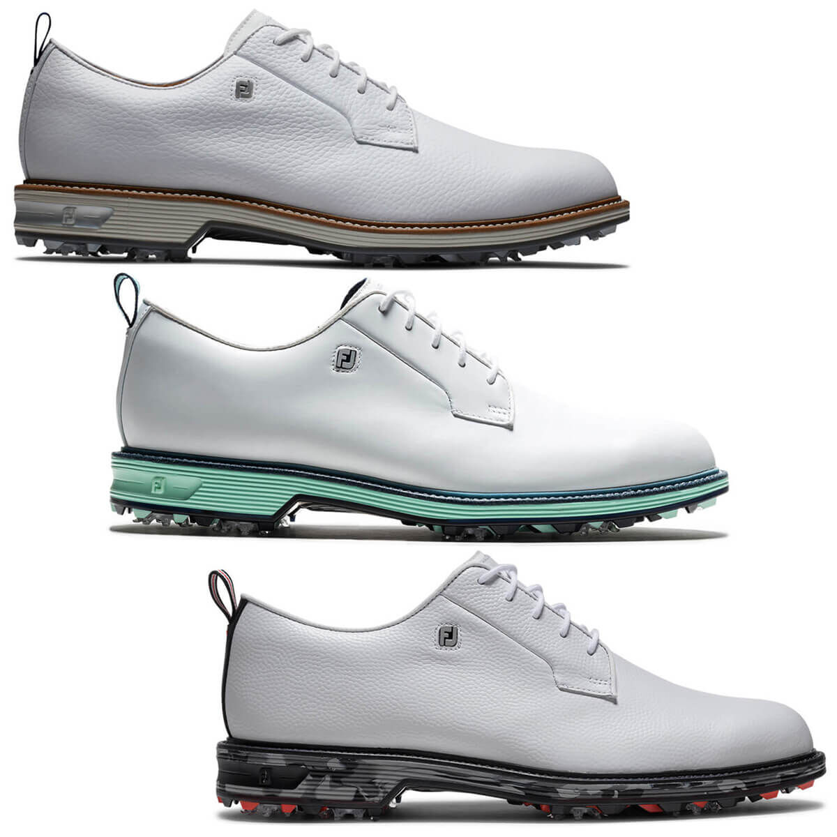 Footjoy Mens 2026 Premiere Series Field VersaTrax+ Leather Spiked