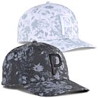 Puma Golf Mens 2025 Roses Tech Moisture Wicking Thick Brim Pre-Curved Golf Cap