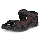 Ecco Mens 2026 Offroad Yucatan Lightweight Flexible Durable Leather Sandals
