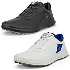 Ecco Mens 2025 Core Low-Cut BOA Waterproof Leather Spikeless Golf Shoes