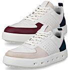 Ecco Mens 2026 Street 720 Leather Waterproof Hybrid Spikeless Golf Shoes