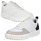 Ecco Mens Street 720 Leather Waterproof Hybrid Spikeless Golf Shoes