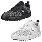 Ecco Mens 2025 Street 720 Hybrid Leather Waterproof Spikeless Golf Shoes