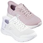 Skechers Womens 2025 Go Walk Flex Cushioned Stretch Lace Slip-Ins Trainers