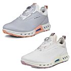 Ecco Womens 2025 BIOM C4 Full Grain Leather Waterproof Boa Spikeless Golf Shoes