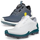 Ecco Mens 2025 BIOM Tour Boa Phorene Waterproof Leather Spiked Golf Shoes