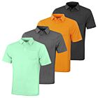 Under Armour Mens CC Scramble Charged Cotton Stretch Golf Polo Shirt