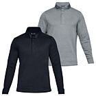 Under Armour Mens Crestable Storm Fleece Snap Golf Sweater