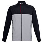 Under Armour Mens Elements Rain Jacket - Mod Grey/Black - S
