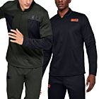 Under Armour Mens Gametime Fleece 1/2 Zip Sweat Wicking Sweater