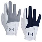 Under Armour Mens 2025 UA Medal Synthetic Leather Textured Palm Golf Glove