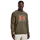 Under Armour Mens Rival Terry Logo Moisture Wicking Quick Dry Crew Sweater