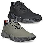 Ecco Mens 2025 M Golf Biom H5 Boa Waterproof Leather Spikeless Golf Shoes