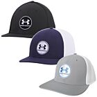 Under Armour Mens 2025 UA Drive Mid Iso-Chill Stretch Golf Baseball Cap