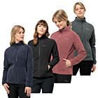 Jack Wolfskin Womens Moonrise Full Zip Warm Recycled Fleece Sweater