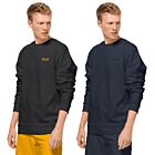 Jack Wolfskin Mens Essential Soft Organic Cotton Crew Neck Sweater