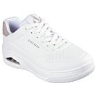Skechers Womens Uno Court Fast Break Air-Cooled Memory Foam Trainers