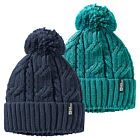 Jack Wolfskin Unisex Pompom Cable Knitted Cosy One Size Beanie Hat