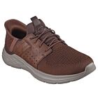 Skechers Mens 2025 Garner Newick Hands Free Slip Ins Memory Foam Trainers