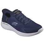 Skechers Mens 2025 Bounder 2.0 Emerged Slip-Ins Engineered Mesh Trainers