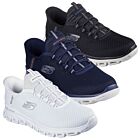 Skechers Mens 2025 Glide-Step Noxus Cushioned Stretch Lace Slip-Ins Trainers