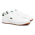 Lacoste Mens 2025 Carnaby Cup Stylish Leather Upper Crocodile Casual Trainers