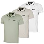 Hugo Boss Mens 2025 Paul Pro 4-Way Stretch Quick Dry Wicking Golf Polo Shirt