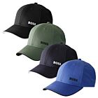 Hugo Boss Mens 2025 Bold RESPONSIBLE Logo Classic Cotton Baseball Cap