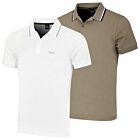 Hugo Boss Mens 2026 Join Paddy Embroidered Cotton Interlock Golf Polo Shirt