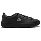 Lacoste Mens 2025 Carnaby Water Resistant Leather Golf Shoes