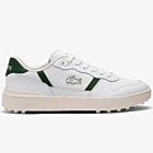 Lacoste Mens 2025 T-Clip Water Resistant Leather Golf Shoes