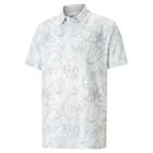 Puma Golf Mens Cloudspun Stems Moisture Wicking UPF 40+ Polo Shirt