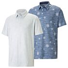 Puma Golf Mens Cloudspun Wheels Polo Shirt