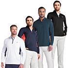 Puma Golf Mens 2025 Pure 2.0 Quarter Zip Moisture Wicking Golf Sweater