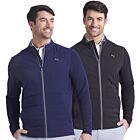 Puma Golf Mens 2025 Cloudspun Fleece 4 Way Stretch Wicking Hybrid Golf Jacket