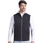 Puma Golf Mens 2025 Cloudspun Fleece 4 Way Stretch Wicking Hybrid Golf Vest