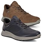 Ecco Mens 2026 Exostride Low GTX Lightweight Waterproof Leather Trainers