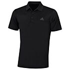 adidas Golf Mens 2026 Performance Left Chest Logo Stretch Soft Polo Shirt