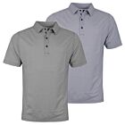 Bobby Jones Mens XH20 Grid Jacquard Stretch Golf Polo Shirt