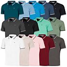Calvin Klein Mens 2026 Campus Tipped Lightweight Golf Polo Shirt
