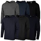 Calvin Klein Mens 2025 Campus Knitted Soft Easy Care Hoody