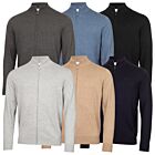 Calvin Klein Mens 2026 Cleveland Full Zip Sweater Golf Cardigan