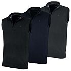 Calvin Klein Golf Mens 2025 CK 1/4 Zip Sleeveless Sweater Vest