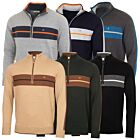 Calvin Klein Mens Golf Vertex Half Zip Neck Pullover Sweater
