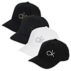 Calvin Klein Mens 2025 Q-Max Contrast CK Quick Dry Logo Adjustable Cap