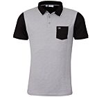 Calvin Klein Mens 2024 Pocket Soft Wicking Breathable Polo Shirt